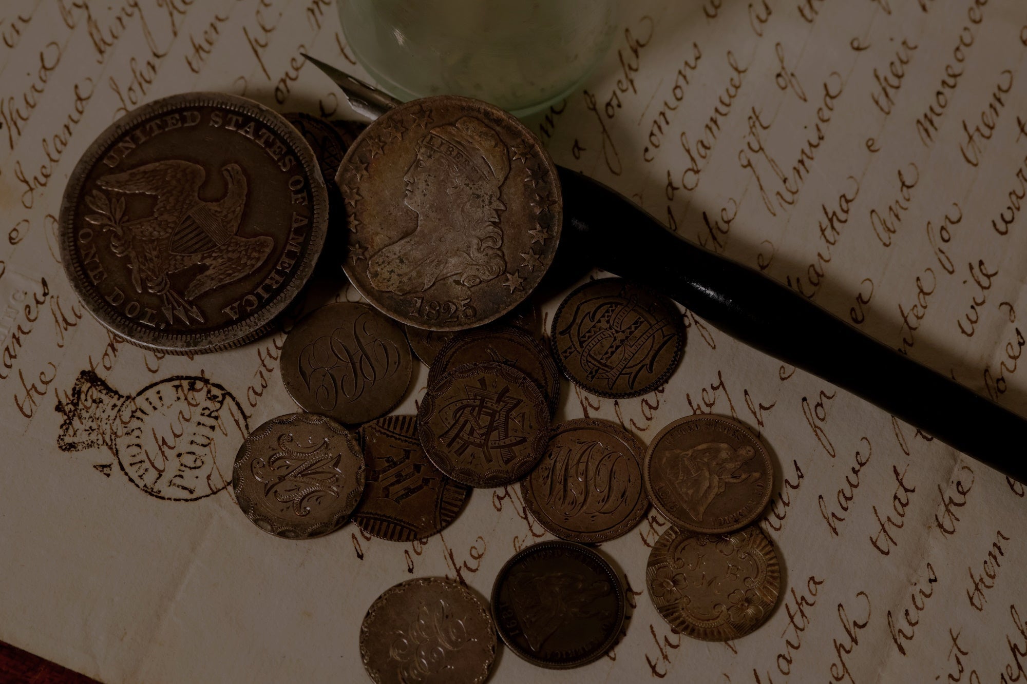 February 12th: Love Tokens & Civil War Currency