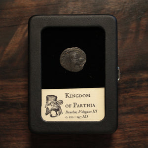 Kingdom of Parthia, Vologases III Silver Drachm - c. 110 to 147 CE - Ancient Persia