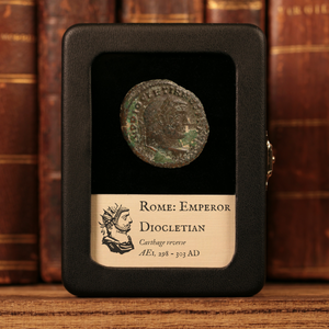 Rome, Emperor Diocletian, AE1 (Large Bronze), Carthage Reverse - 298 to 303 CE - Roman Empire