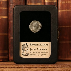 Rome, Julia Mamaea, Denarius, Fecunditas (Fertility Goddess) - 225 to 235 CE - Roman Empire