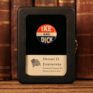 Dwight D. Eisenhower Presidential Campaign Pin (Ike & Dick) - 1952 to 1956 - United States