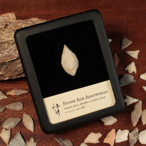 North African Stone Age Arrowhead, 1.3 inches - c. 10,000 to 3000 BCE - North Africa - 1/17/23 Auction