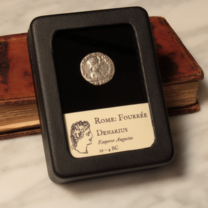 Rome, Fourrée Denarius, Emperor Augustus - 19 – 4 BCE - Roman Empire