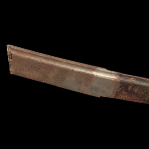Japanese Katana Tang, Older Blade With Signature (11.5 inches) - c. 1300s to 1600s CE - Muromachi to Edo Period - 2/21/24 Auction