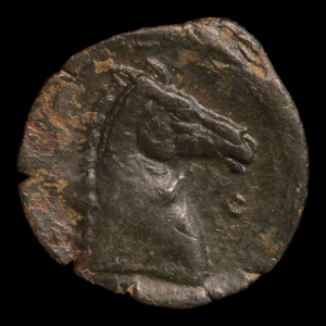 Zeugitana, Carthage, Tanit & Horse - c. 300 – 264 BCE - Northern Africa