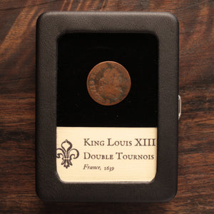 France, King Louis XIII, Double Tournois - 1639 - France