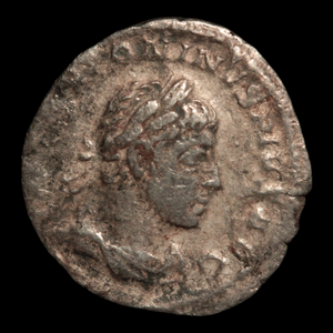 Rome, Emperor Elagabalus Denarius, Emperor in Syrian Robes on Reverse - 218 to 222 CE - Roman Empire