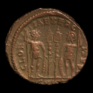 Rome, Emperor Constantine the Great, Two Soldiers Reverse - 306 to 337 CE - Roman Empire