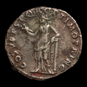 Rome, Emperor Trajan, Denarius, Felicitas Reverse - 103 to 111 CE - Roman Empire