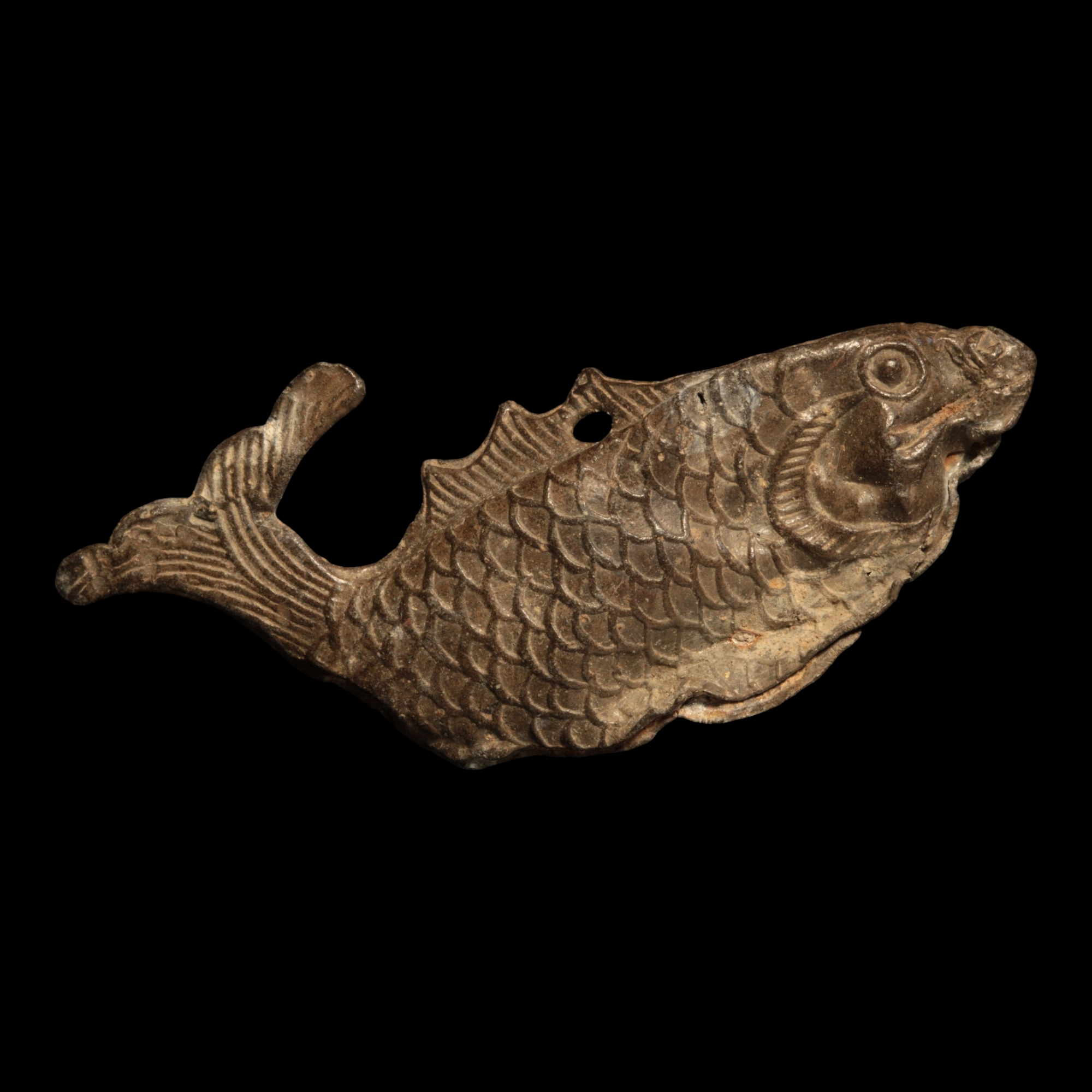 Tin Fish, Cast Ingot Money - c. 1400 to 1800 CE - Indonesia & Malaysia