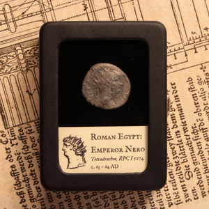 Roman Egypt, Emperor Nero Tetradrachm - 63 to 64 CE - Egypt Under Rome