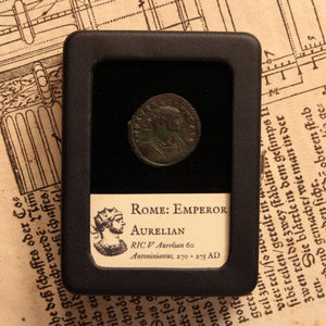 Rome, Emperor Aurelian, Antoninianus, Aurelian Clasping Hands with Concordia Reverse - 270 to 275 CE - Roman Empire