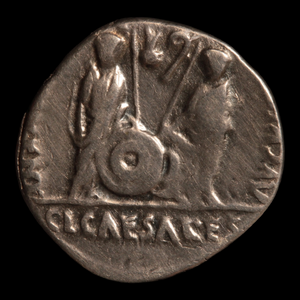 Rome, Augustus (First Roman Emperor), Denarius, Gaius & Lucius Caesar Reverse - 2 BCE to 4 CE - Roman Empire