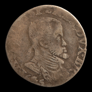 Duchy of Brabant, Philip II Silver "Philipsdaalder" - 1565 CE - Spanish Netherlands