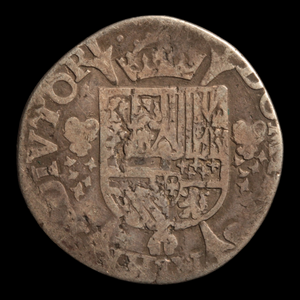 Duchy of Brabant, Philip II Silver "Philipsdaalder" - 1565 CE - Spanish Netherlands