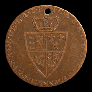 Britain, George III Spade Guinea Token - 1800s - United Kingdom