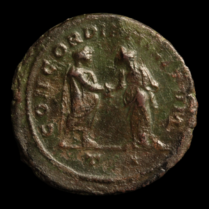 Rome, Emperor Aurelian, Antoninianus, Concordia on Reverse - 270 to 275 CE - Roman Empire