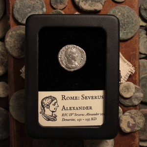 Rome, Emperor Severus Alexander, Denarius, Spes on Reverse - 231 to 235 CE - Roman Empire