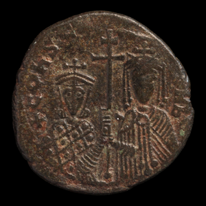 Byzantine Empire, Emperor Constantine VII, Bronze Follis - 913 to 959 CE - Byzantine Empire