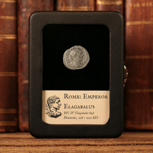 Rome, Emperor Elagabalus, Denarius, Jupiter Reverse - 218 to 222 CE - Roman Empire