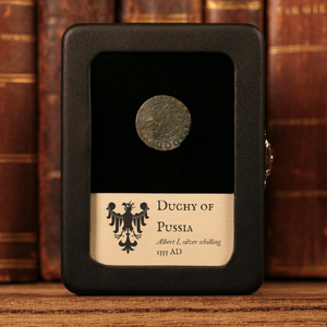 Duchy of Prussia, Duke Albert I, Silver 1 Schilling - 1555 CE - German States