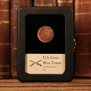 U.S. Civil War Token, Liberty & Cannons - 1863 - United States of America