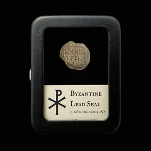 Byzantine Empire, Lead Document Seal - c. 500 to 1100 CE - Eastern Europe