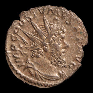 Rome, Emperor Postumus, Antoninianus, Pax (Goddess of Peace) Reverse - 260 to 269 CE - Gallic Roman Empire