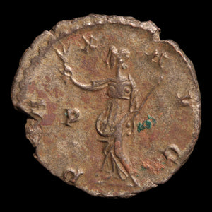 Rome, Emperor Postumus, Antoninianus, Pax (Goddess of Peace) Reverse - 260 to 269 CE - Gallic Roman Empire