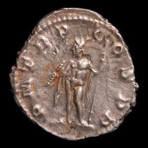 Rome, Emperor Severus Alexander, Denarius, Jupiter with Thunderbolt Reverse - 222 CE - Roman Empire