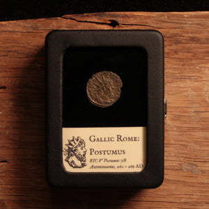 Rome, Emperor Postumus, Antoninianus, Pax (Goddess of Peace) Reverse - 260 to 269 CE - Gallic Roman Empire