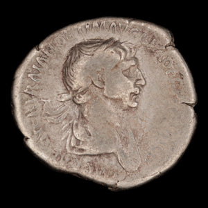 Rome, Emperor Trajan, Denarius (Virtus Reverse) - 114 to 117 CE - Roman Empire