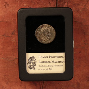 Rome, Cyrrhestica-Beroea, Emperor Macrinus, Tetradrachm - c. 217 to 218 CE - Roman Provinces