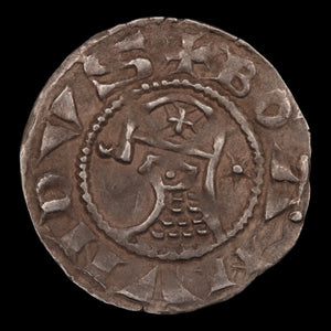 Crusader States, Principality of Antioch, Bohemond IV or V, Silver Denier - 1225 to 1250 CE - The Crusades