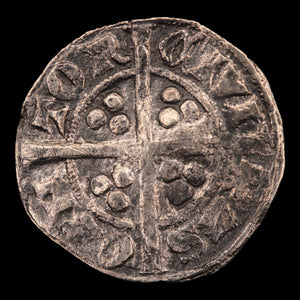 England, Edwardian Silver Penny (King Edward I to III), Canterbury Mint - 1279 to 1344 CE - Medieval England