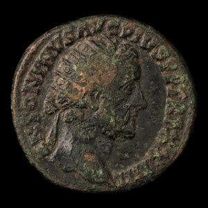 Rome, Emperor Antoninus Pius, Large Bronze Dupondius, Pietas Reverse - 160 to 161 CE - Roman Empire