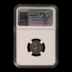 Kingdom of Macedon, Philip III, Silver Drachm (Ch F) - 323 to 317 BCE - NGC® Certified