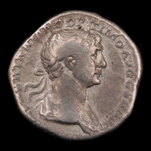 Rome, Emperor Trajan, Denarius, Felicitas Reverse - 114 to 117 CE - Roman Empire