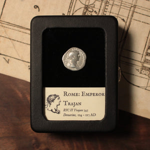 Rome, Emperor Trajan, Denarius, Felicitas Reverse - 114 to 117 CE - Roman Empire