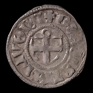 Livonian Order (Teutonic Order), Silver Artig - 1389 to 1424 CE - Latvia & Estonia