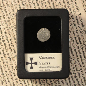 Crusader States, Kingdom of Cyprus, Hugh I, Denier - 1205 to 1218 CE - The Crusades