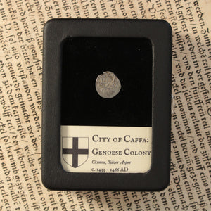 Crimea, Genoese Colony of Caffa, Silver Asper - c. 1433 to 1466 CE - The Crusades