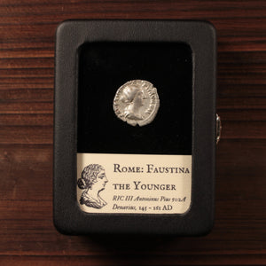 Rome, Empress Faustina the Younger, Denarius - 145 to 161 CE - Roman Empire