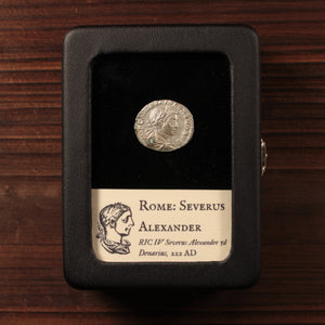 Rome, Emperor Severus Alexander, Denarius, Juipter Reverse - 222 CE - Roman Empire