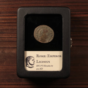 Rome, Emperor Licinius, Bronze Coin, Jupiter Reverse - 312 CE - Roman Empire