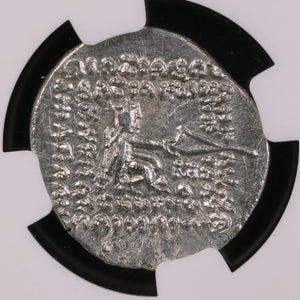 Parthian Kingdom, Mithradates III or IV, Drachm (XF) - c. 58 to 55 BCE - NGC Certified