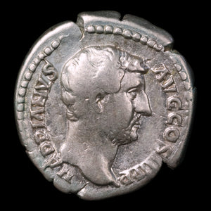 Rome, Emperor Hadrian, Denarius, Fides (Goddess of Trust) - 136 CE - Roman Empire