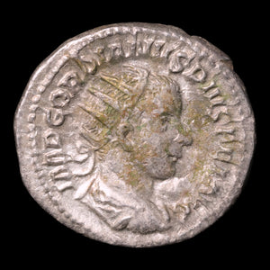 Rome, Gordian III, Antoninianus, Laetitia (Deity of Happiness) - 241 to 243 CE - Roman Empire