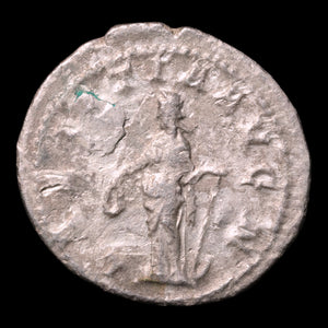 Rome, Gordian III, Antoninianus, Laetitia (Deity of Happiness) - 241 to 243 CE - Roman Empire