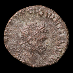 Rome, Emperor Quintilleus, Antoninianus, Fortuna (Goddess of Fortune) - 270 CE - Roman Empire